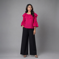 OFF Shoulder Ruffle Blouse