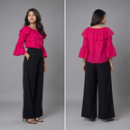 OFF Shoulder Ruffle Blouse