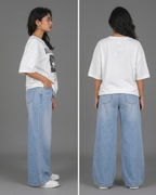 Printed Drop Shoulder T-Shirt