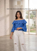 Off-shoulder Ruffle Top