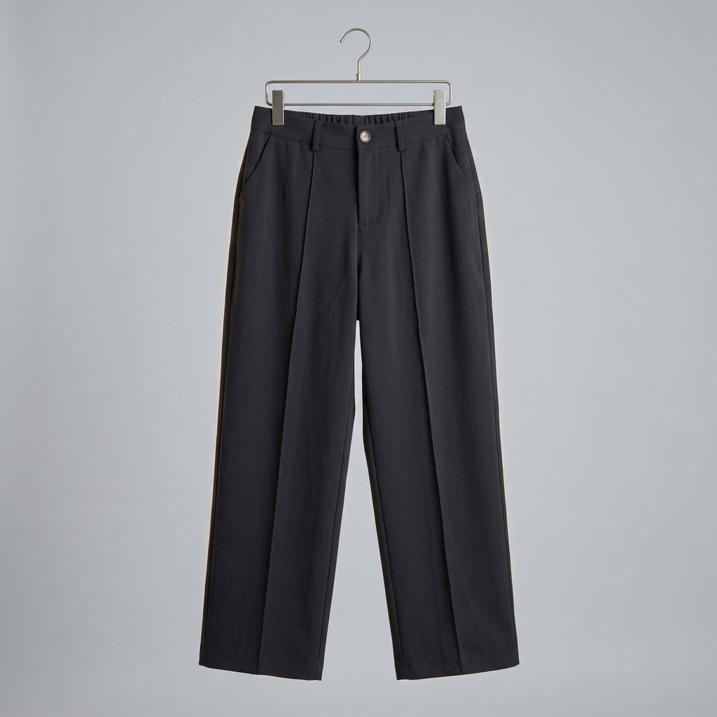 Remi Cotton Relaxed Fit Pant -Black