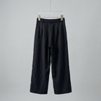 Women’s Straight Fit Pleated Formal Pant - Black